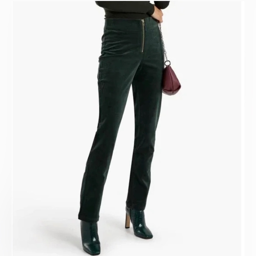 Nwot Good American Size‎ 16 Stretch Velvet Pants